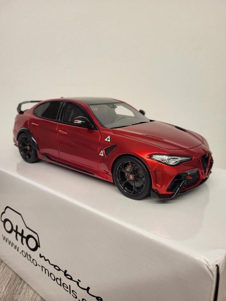 1:18 OttO OttOmobile OT402 Alfa Romeo Giulia GTAm, Hobby en Vrije tijd, Modelauto's | 1:18, Nieuw, Auto, OttOMobile, Ophalen of Verzenden
