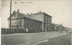 Hasselt – La Gare (Station). Gelopen Mechelen-Wittem 1911., Ophalen of Verzenden, Voor 1920, Gelopen, Limburg