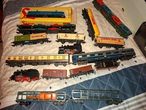 lima met Lima en ander passende rails, Hobby en Vrije tijd, Modeltreinen | H0, Gebruikt, Treinset, Gelijkstroom, Lima, Analoog