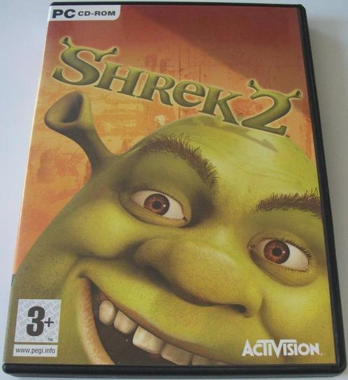 PC Game *** SHREK 2 *** The Adventure Continues!, Spelcomputers en Games, Games | Pc, Zo goed als nieuw, Avontuur en Actie, 1 speler