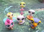 Littlest Pet Shop set van 6 vogels + standaards (LPS), Ophalen of Verzenden, Gebruikt