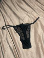 Zwarte slip / string xs s, Ophalen of Verzenden, Zwart, String