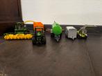 Siku, John Deere speelgoed set met hakselaar en wagens, Overige merken, Gebruikt, Auto, 1:32 tot 1:50