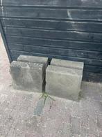 Inrit betonblokken, Tuin en Terras, Ophalen, Gebruikt, Beton, Overige typen