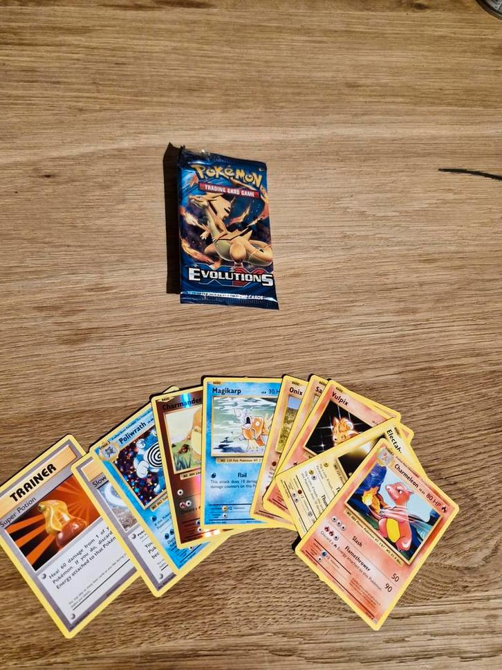 Pokémon Kaarten & Evolutions Booster, Hobby en Vrije tijd, Verzamelkaartspellen | Overige, Gebruikt, Losse kaart, Ophalen of Verzenden