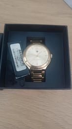 Tommy hilfiger horloge  goud kleurig, Overige merken, Staal, Ophalen of Verzenden, Zo goed als nieuw