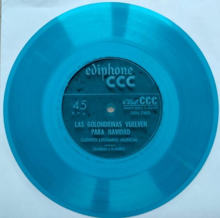 Flexi single Las Golondrinas Vuelven QEN 7688 Colombia, Cd's en Dvd's, Vinyl Singles, Zo goed als nieuw, Single, Overige genres