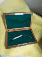 14339)  wijn thermometer  in houten kistje, Verzamelen, Ophalen of Verzenden, Frankrijk, Overige typen