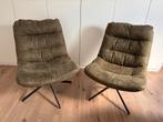 Set van 2 Moderne Stoffen Stoelen, Ophalen, Gebruikt, Twee, Overige kleuren