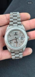 Moissanite Automatisch Horloge, Sieraden, Tassen en Uiterlijk, Horloges | Heren, Overige merken, Staal, Polshorloge, Ophalen of Verzenden