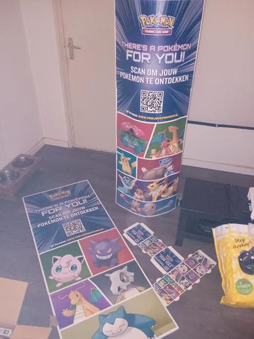 Pokemon Reclamezuil + Bouwpakket beschikbaar voor biedingen