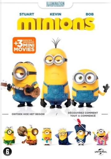 Minions DVD beschikbaar voor biedingen