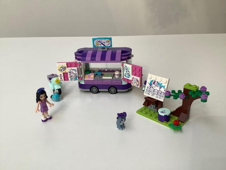 Lego friends tekenschool 41332, Kinderen en Baby's, Speelgoed | Duplo en Lego, Zo goed als nieuw, Lego, Complete set, Ophalen of Verzenden