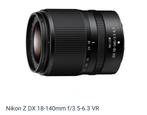 Nikon NIKKOR Z DX 18-140mm F/3.5-6.3 VR, Audio, Tv en Foto, Fotografie | Lenzen en Objectieven, Ophalen of Verzenden, Zo goed als nieuw
