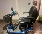 Blauwe scootmobiel, Ophalen, 10 km/u of minder, 26 t/m 35 km, Gebruikt