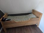 Kinderbed steigerhout 160x70, Ophalen, 70 tot 85 cm, Zo goed als nieuw, Lattenbodem