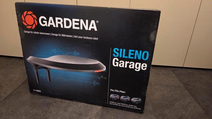Gardena SILENO Garage - Nieuw in doos!, Tuin en Terras, Robotmaaiers, Nieuw, Minder dan 20 cm, Ophalen of Verzenden