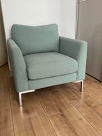 Fauteuil blauw/groen, Ophalen, Gebruikt, 75 tot 100 cm, 75 tot 100 cm