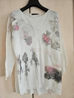 La Comte Trui Maat 40 Pasteltinten Katoen, Wit, Ophalen of Verzenden, Lange mouw, Gedragen