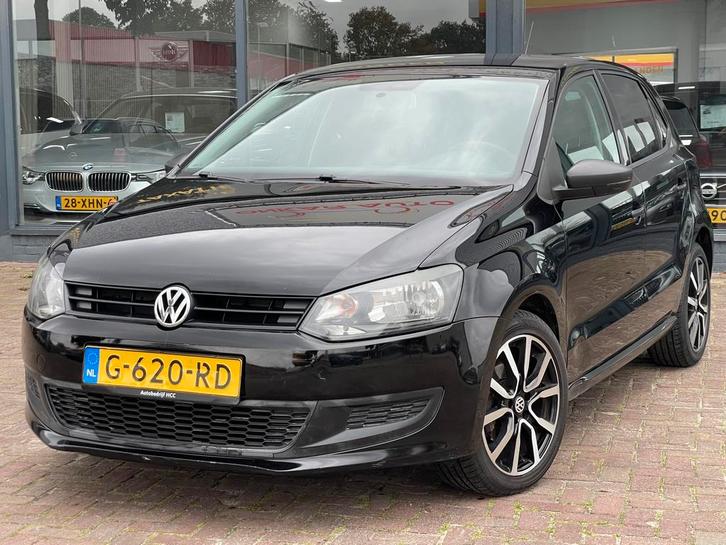 Volkswagen Polo 1.2 | Zwart | 5-Deurs | Betrouwbaar & Zuinig, Auto's, Volkswagen, Bedrijf, Benzine, B, Hatchback, Handgeschakeld