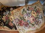 Lot van 2 mooie Franse tapisserie kussenhoezen, Ophalen of Verzenden
