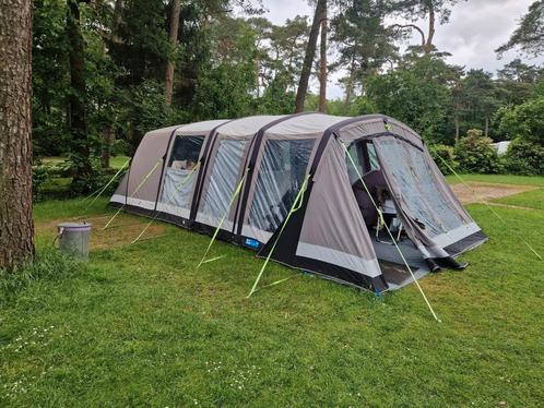 Campa Hayling 6 air pro, vestibule , Grondzeil, vloerkleed, Caravans en Kamperen, Tenten, Zo goed als nieuw, Ophalen