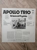 Lp Apollo trio. Ik kom ut fryslan., Cd's en Dvd's, Ophalen of Verzenden, Zo goed als nieuw, 12 inch, Levenslied of Smartlap