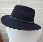 Prachtige Stetson Herenhoed Donkerblauw - Large, Ophalen of Verzenden, Zo goed als nieuw, Stetson, Hoed