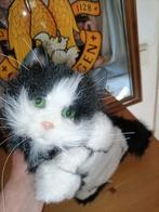 Fur real friend zwart met witte kat *!, Kinderen en Baby's, Speelgoed | Knuffels en Pluche, Ophalen of Verzenden