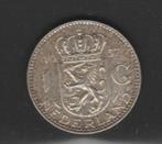 Zilveren gulden uit 1957, Postzegels en Munten, Munten | Nederland, Zilver, 1 gulden, Koningin Juliana, Losse munt