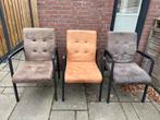 Eetkamerstoelen te koop aangeboden (6 st), Huis en Inrichting, Stoelen, Ophalen, Gebruikt, Bruin, Vijf, Zes of meer stoelen