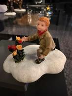 Luville beeldje van een jongen met bloemen, Diversen, Kerst, Ophalen of Verzenden, Zo goed als nieuw