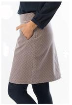 Skunkfunk Rokje A-lijn Blauw/Marine Maat L, Skunkfunk, Maat 42/44 (L), Zo goed als nieuw, Boven de knie