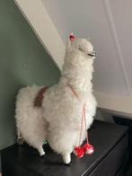 Alpaca/lama van 60cm met echte vacht, Ophalen of Verzenden