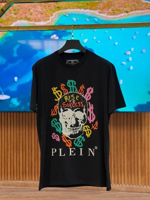 Philipp Plein Tshirts, Kleding | Heren, T-shirts, Nieuw, Overige maten, Zwart, Ophalen of Verzenden