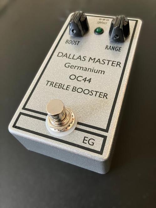 Dallas Master Treble Booster OC44 Mullard, Muziek en Instrumenten, Effecten, Nieuw, Distortion, Overdrive of Fuzz, Verzenden