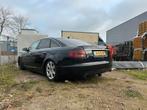 Audi A6 3.2 FSI Quatro, Youngtimer Storing facturen aanwezig, Auto's, Navigatiesysteem, 1655 kg, Zwart, Bruin