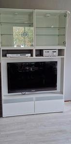 Tv meubel met vitrinekast 2 delig staatsliedenwijk Almere, Ophalen, Gebruikt, 100 tot 150 cm, 150 tot 200 cm
