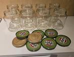 13 Hak groente potjes e.a., 370 ml, Ophalen, Zo goed als nieuw, Glas, Pot, Bus of Blik