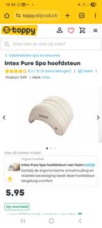 Intex Jacuzzi Hoofdkussens (3 stuks) - Gebruikt, Tuin en Terras, Bubbelbaden en Hottubs, Ophalen of Verzenden, Gebruikt, Opblaasbaar
