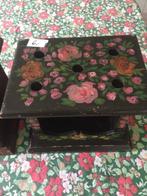 Vintage Stoofjes. met Bloemmotief en blanco, Ophalen