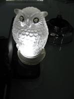 Zeldzaam Pifco Uil nachtlampje uit de jaren 30, Antiek en Kunst, Antiek | Glas en Kristal, Ophalen of Verzenden