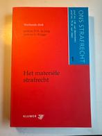 Ons Strafrecht - Het materiële strafrecht, Boeken, Ophalen of Verzenden, Alpha, Gelezen, WO