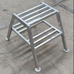 trapje, stukadoorstrap, trap, aluminium trapp, opstapje, Doe-het-zelf en Verbouw, Ladders en Trappen, Ophalen of Verzenden, Nieuw
