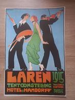 affiche Laren 1915, Rechthoekig Staand, Ophalen of Verzenden, Zo goed als nieuw, A1 t/m A3