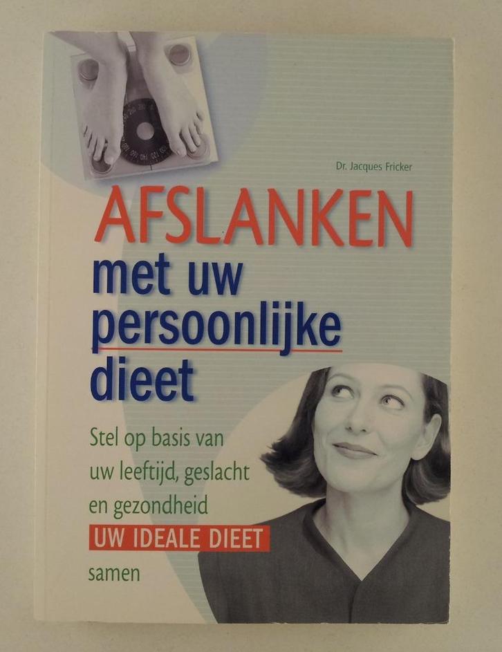 Fricker, Dr. Jacques - Afslanken met uw persoonlijke dieet, Boeken, Gezondheid, Dieet en Voeding, Gelezen, Dieet en Voeding, Verzenden