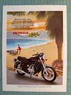 Vintage advertentie 1978 Honda GoldWing GL1000, Verzenden, Zo goed als nieuw, Motoren
