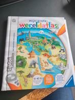 Tiptoi Wereldatlas - Interactief leren over de wereld!, Ophalen of Verzenden, Zo goed als nieuw, Taal en Lezen, Met geluid