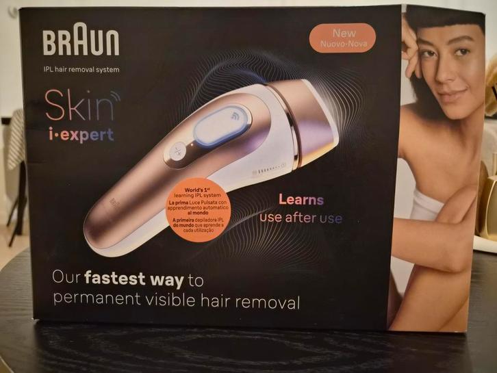 Braun IPL Skin i-expert Ontharingssysteem Nieuw in doos, Witgoed en Apparatuur, Persoonlijke-verzorgingsapparatuur, Nieuw, Scheren en Epileren
