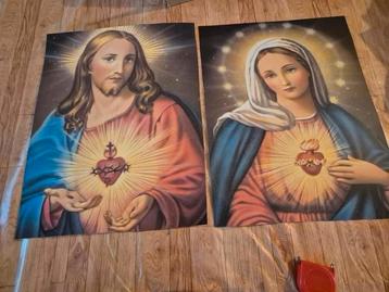 Poster religieus beschikbaar voor biedingen
